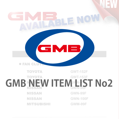 GMB NEW ITEM LIST No2