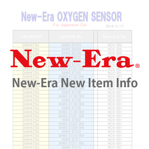 New-Era New Item -OXYGEN SENSOR- For Japanese Car