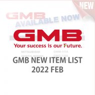 GMB NEW ITEM LIST 2022 FEB