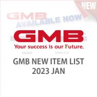GMB NEW ITEM LIST 2023 JAN