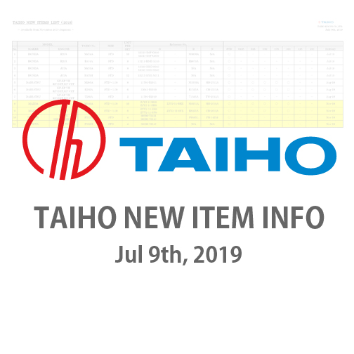 TAIHO NEW ITEM INFO