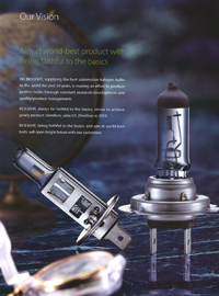 Introducing　BioLight : Halogen Bulbs