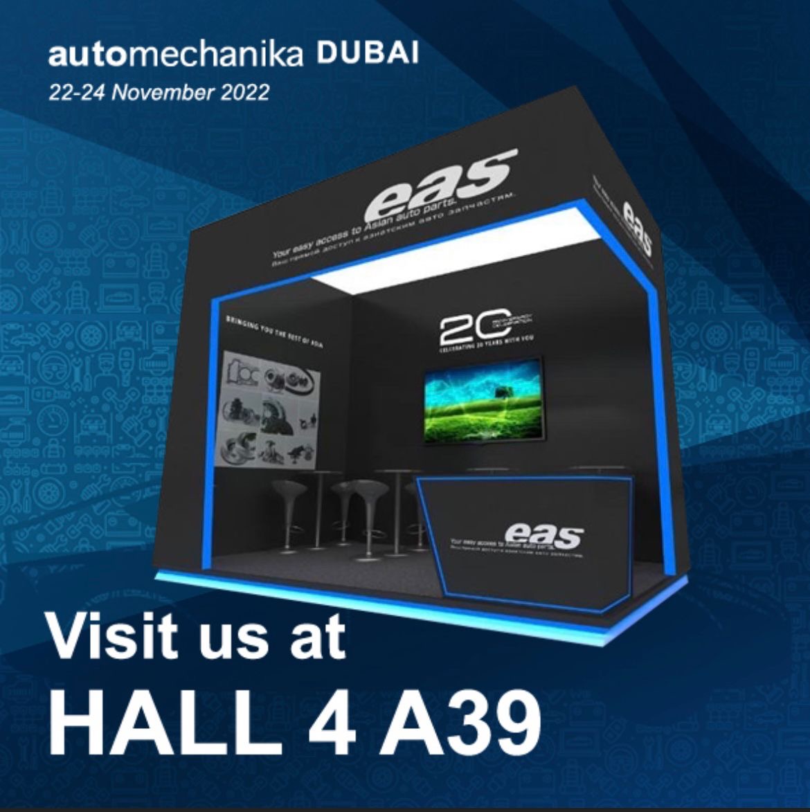 Attention: Visitors to Automechanika Dubai 2022