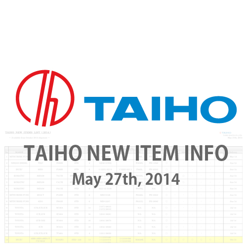 TAIHO NEW ITEM INFO