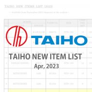 TAIHO NEW ITEM LIST