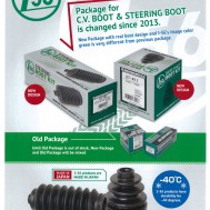 1-56 C.V. Boot and Steering Boot packaging to receive an all NEW design.